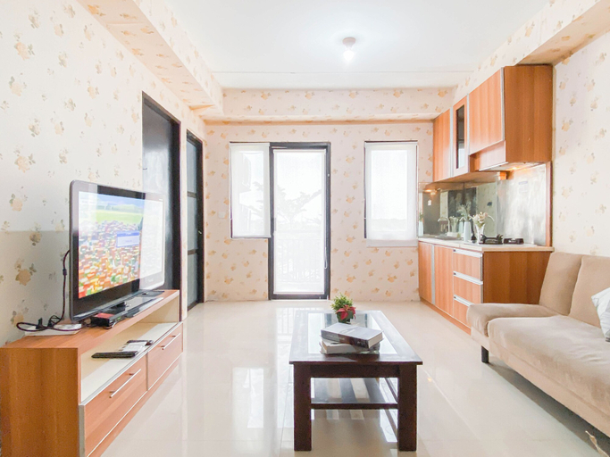 Living area 2, Good Deal 2Br Apartment At Metropark Condominium Jababeka, Cikarang