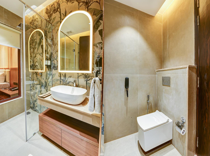Bathroom, Hotel 91 Privé, Gurgaon