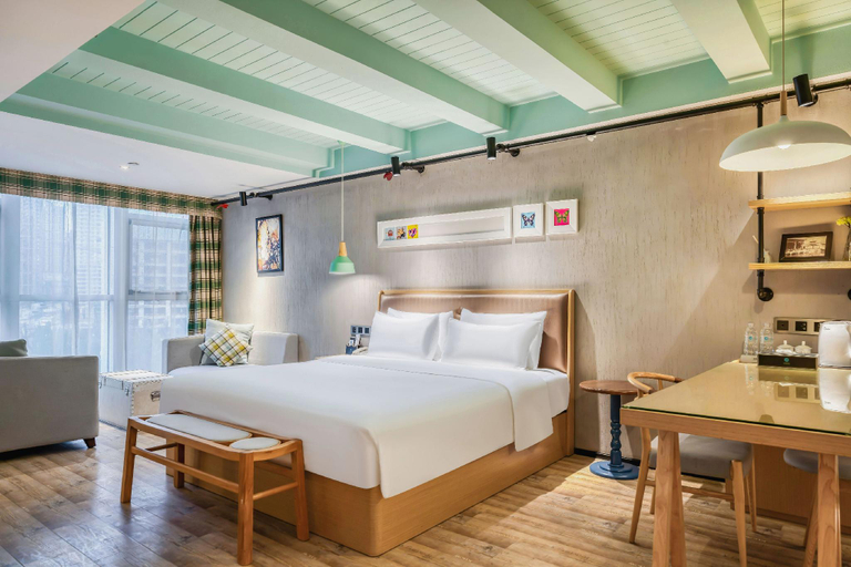 Bedroom 2, Hanting Hotel Jinan Hanyu Jingu Olympic Sports Center, Jinan