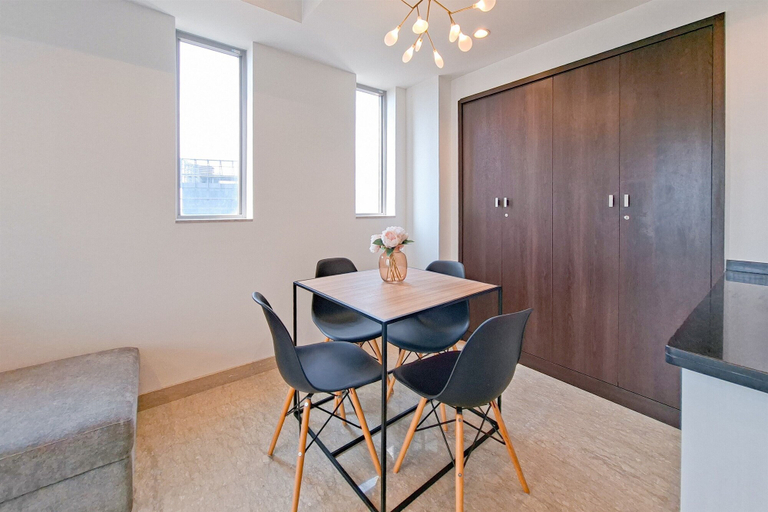 In-room dining, Modern Contemporary Cozy 2Br At Branz Bsd City Apartment, Tangerang Selatan