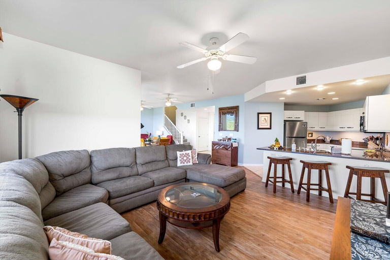 Living area 4, Ocean View - AC - Work From Hawaii - Vrkcv, Hawaii