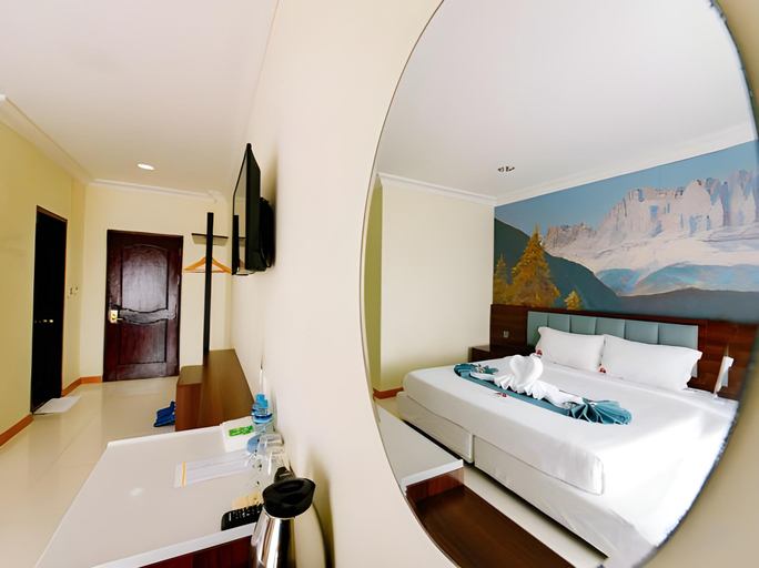 Bathroom 5, Lisha Roungnakhone Hotel., Vangvieng