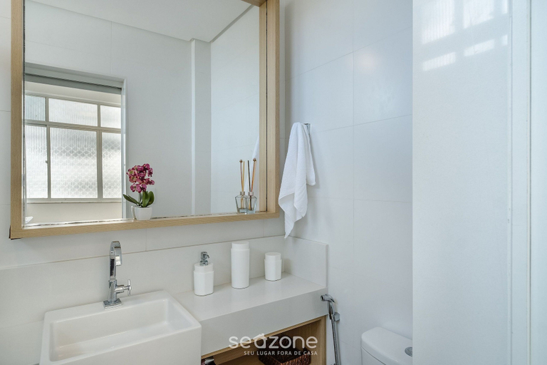 Bathroom 3, Apartment 2Q Sea View in Barra, Salvador - PAN0301, Salvador