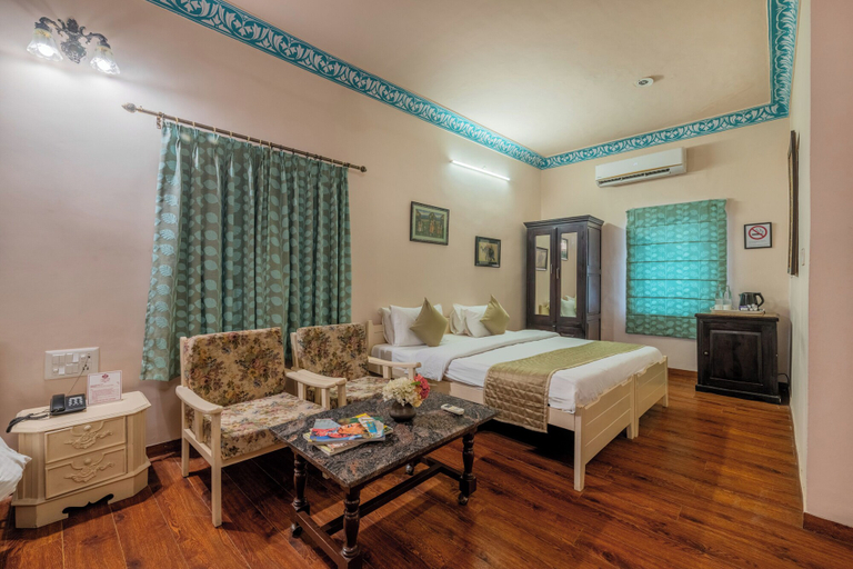 Bedroom 3, Suryaa Villa - A City Centre Hotel, Jaipur