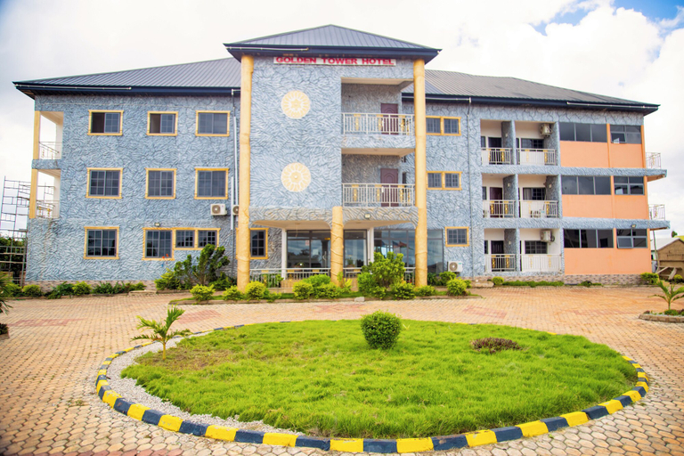 Front of property 2, Golden Tower Hotel, Tamale