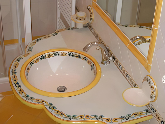 Bathroom 5, Hotel Onda Verde, Salerno