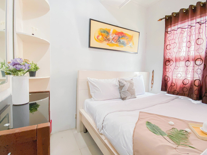 Room 4, Simply 2Br Apartment Near Binus University At Menara Kebon Jeruk, Jakarta Barat