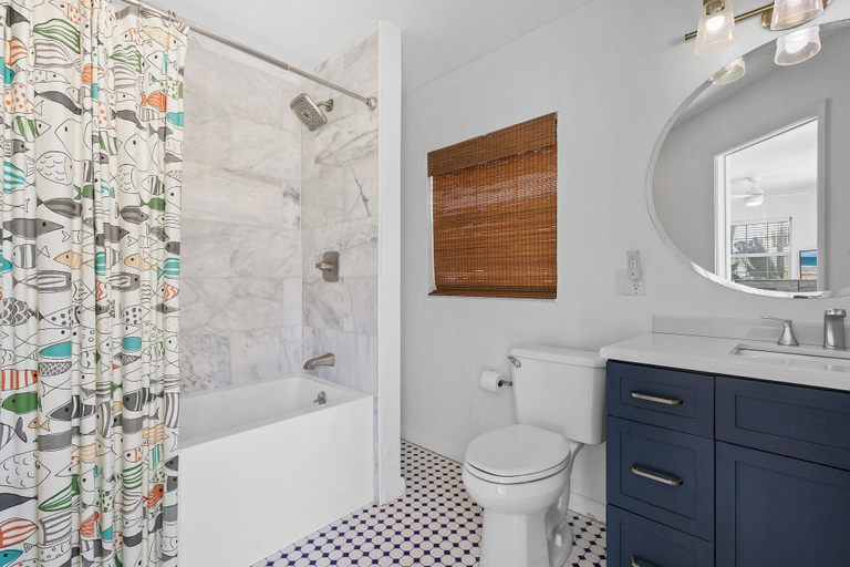 Bathroom 4, Barefoot Bungalow, Volusia