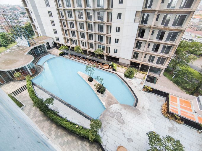 Pool 2, Monochromatic Modern 1Br At Tamansari Prospero Sidoarjo Apartment, Sidoarjo