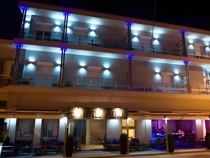 Exterior view, Hotel Aheron, Epirus
