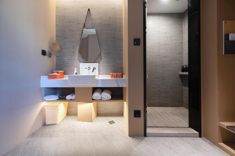 Bathroom 4, Atour Hotel Ji‘nan Quancheng Square Kuanhou Lane, Jinan