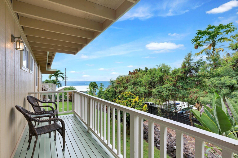View from room 2, Ocean View - Wifi - Steps to Snorkeling Beach- Vrkcv, Hawaii