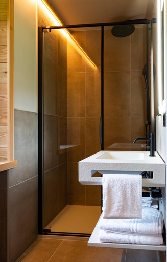 Bathroom, Albergo Monte Cervino, Aosta