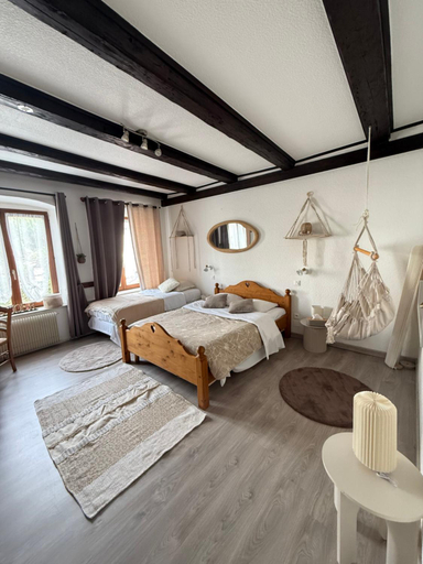 Bedroom 2, Chambres - zimmer Wistub Le PasSage, Haut-Rhin