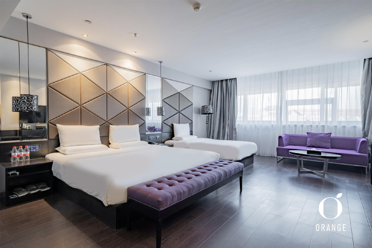 Bedroom 2, Orange Hotel Jinan Spring City Plaza, Jinan