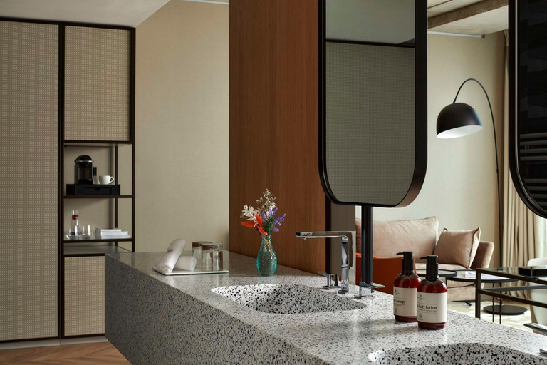Bathroom 4, NH Collection Frankfurt Spin Tower, Frankfurt am Main