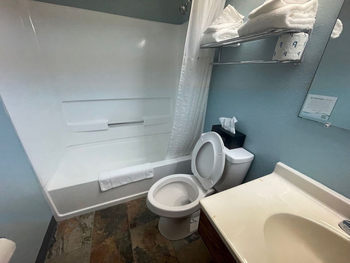 Bathroom 3, Super 8 by Wyndham Danville VA, Danville