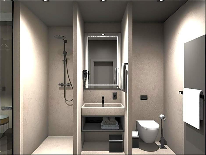 Bathroom 5, Lumiere Boutiquehotel im Furstenhof Leipzig, Leipzig