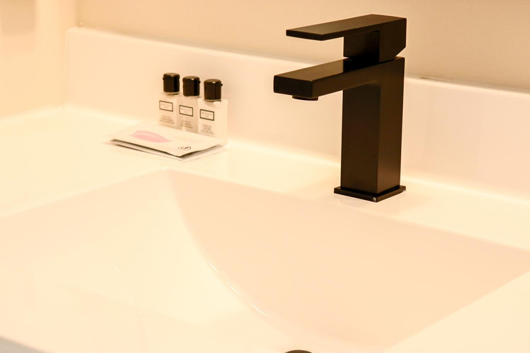 Bathroom 4, Lost Lake Lodge, Cass