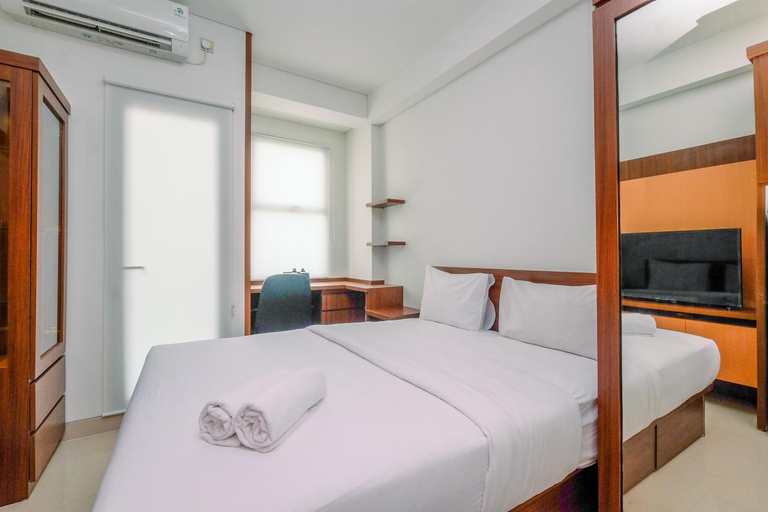 Bedroom 2, Fancy and Nice Studio Apartment at Transpark Cibubur By Travelio, Depok