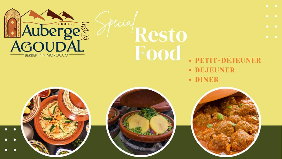 Food & Drinks 4, Auberge & Restaurant Agoudal, Errachidia