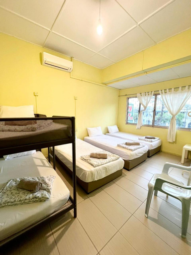 Bedroom 2, Once In Peninsula Jonker Guesthouse by Nestcove, Malacca City