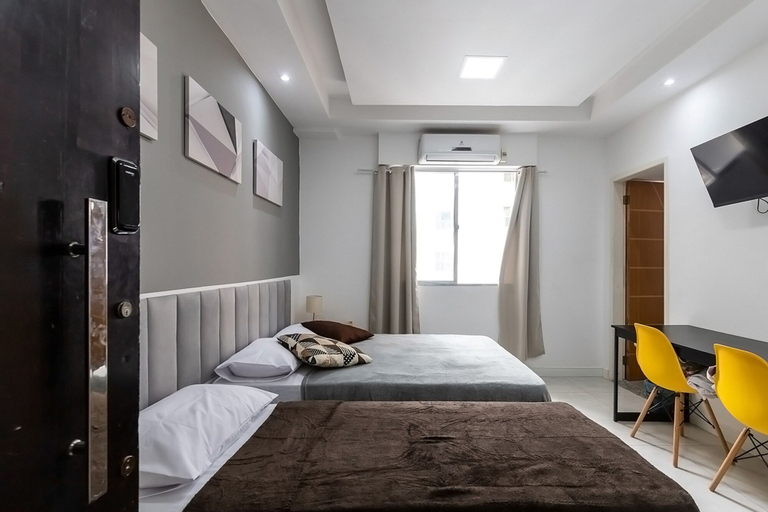 Room 2, Loft com Wi-fi pr x do Aeroporto no Centro, Rio de Janeiro