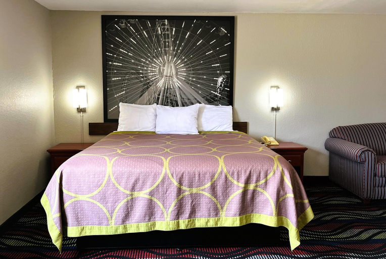 Bedroom 3, Super 8 by Wyndham Vincennes, Knox