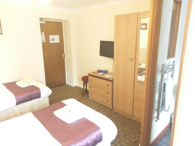 Bedroom 2, Wheyrigg Hall Hotel, Cumbria
