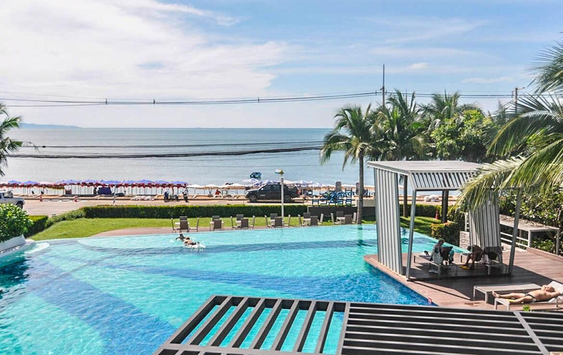 Sport & Beauty, Jomtien condo, Beachfront & Sea view (2 BR), Pattaya