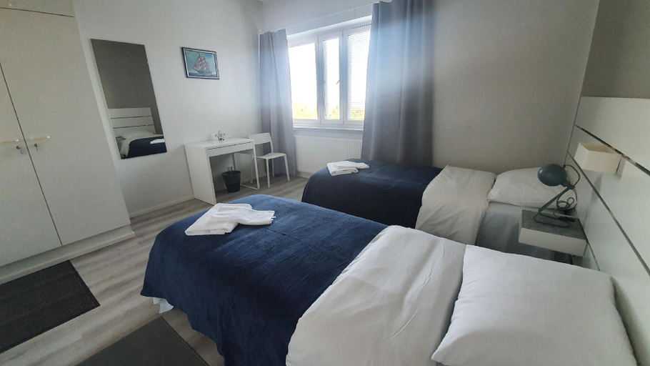 Bedroom 2, Gasthaus Vanha-Merivartioasema, Kymenlaakso