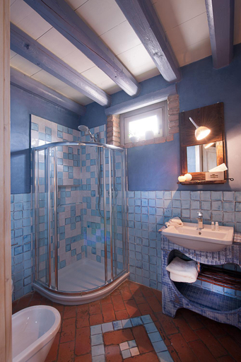 Bathroom 5, Boutique Hotel Villa dei Campi, Brescia