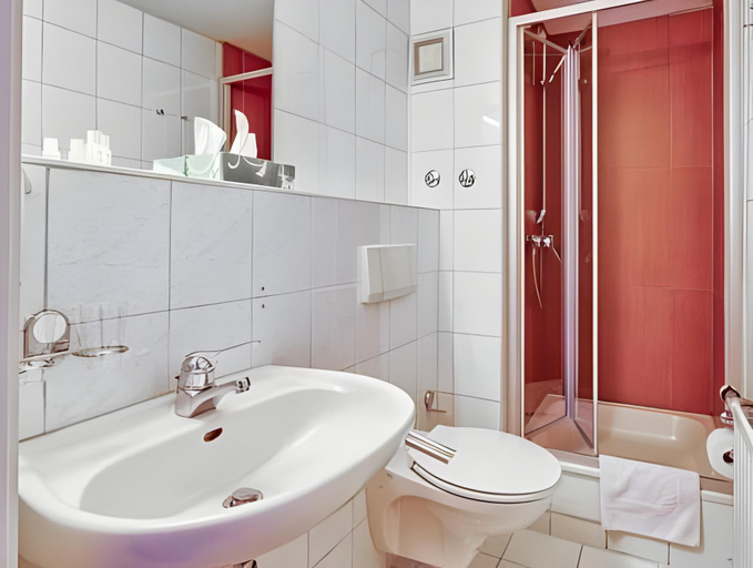 Bathroom, M-Hotel, Stuttgart