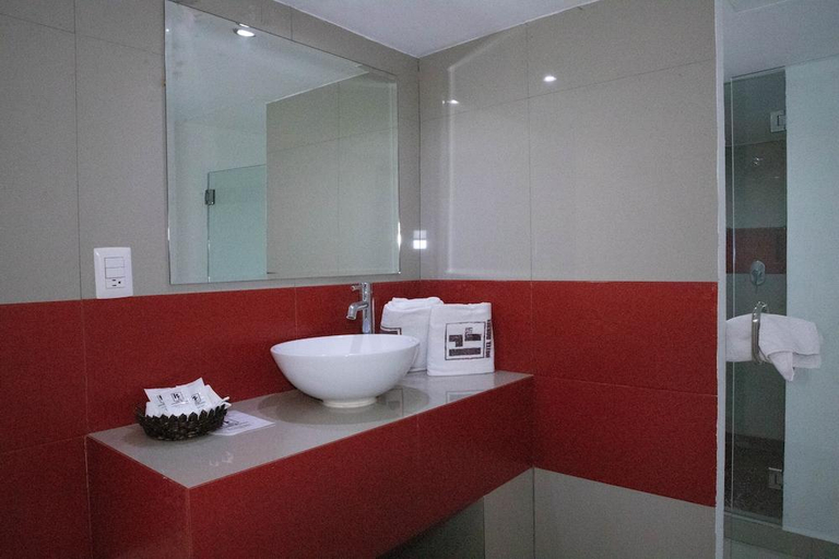 Bathroom 4, Hotel Rossel Plaza, Mexico City