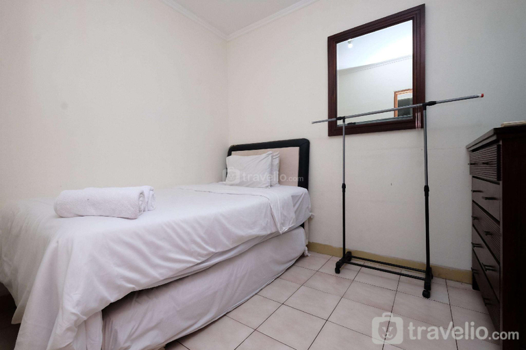 Bedroom 3, Combined Unit 3BR Mediterania Palace By Travelio, Jakarta Pusat