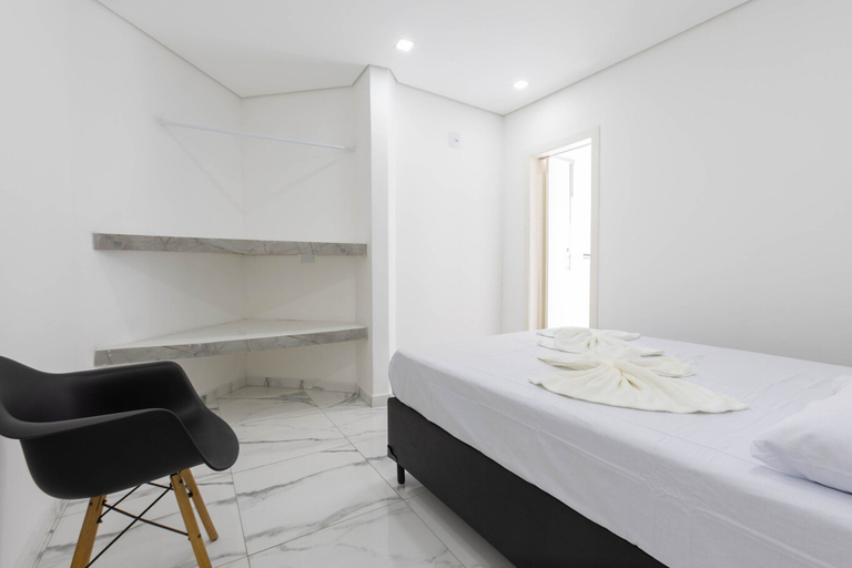 Room 3, Cobertura a Beira mar com Piscina e Churrasqueira, São Vicente