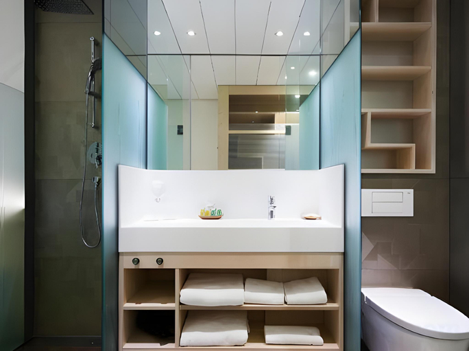 Bathroom 5, Aparthotel Ako Suites, Barcelona