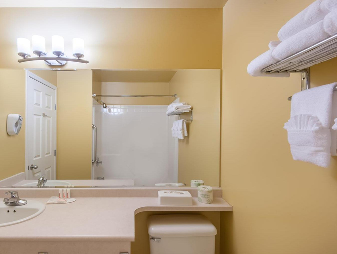 Bathroom 4, Canalta Hotel Cochrane, Division No. 6