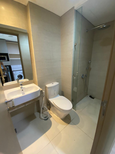 Bathroom 3, Highest Value Studio Apartment at Gold Coast PIK, Jakarta Utara