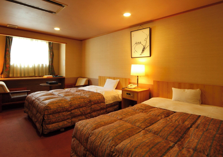 Bedroom 4, Kurobe view hotel, Ōmachi