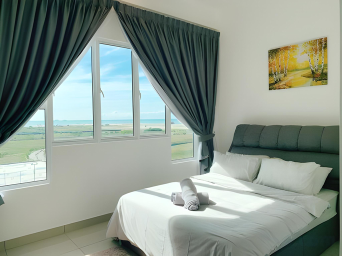 Bedroom 3, Amber Cove Impression City Melaka by Dawn Stay Free Netflix, Malacca City