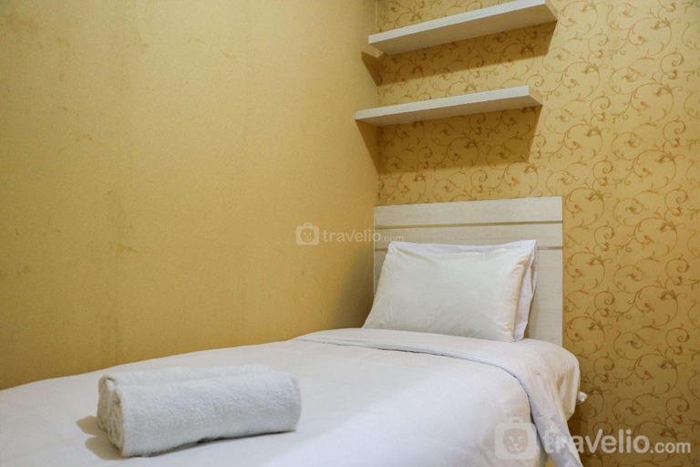 Bedroom 2, Fancy and Nice 2BR Green Pramuka City By Travelio, Jakarta Pusat