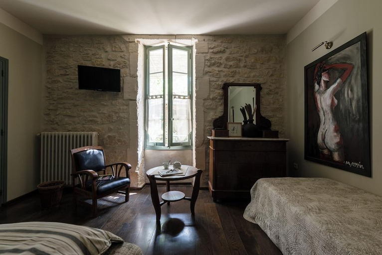 Bedroom 2, Hotel Mas Vidau Porte des Alpilles, Bouches-du-Rhône