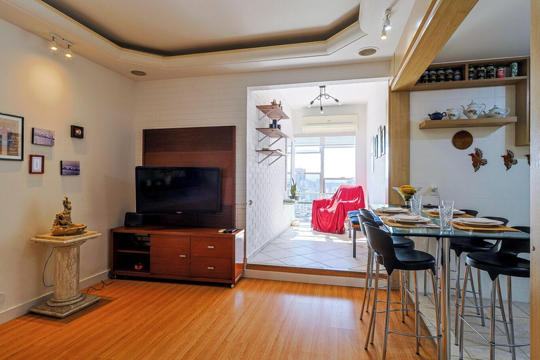 Room 4, Apto Pet-friendly com Garagem e Vista de Botafogo, Rio de Janeiro