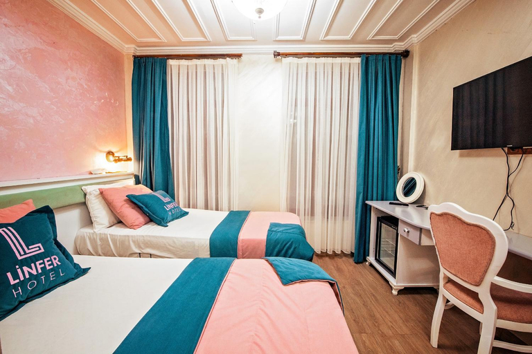Bedroom 3, Linfer Hotel Taksim, Beyoğlu