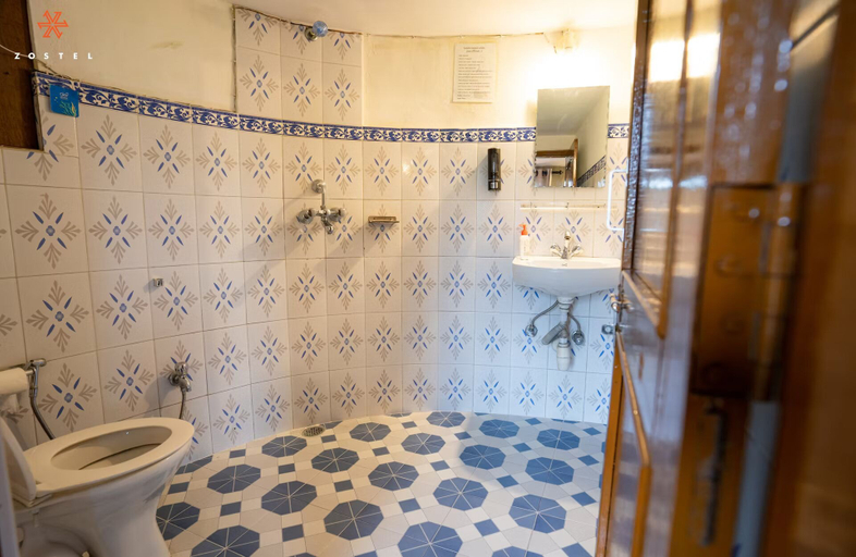 Bathroom 3, Zostel Pokhara, Gandaki