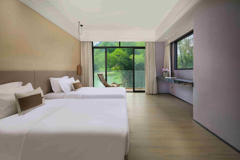 Bedroom 3, 桂林阳朔诗与远方Shiyuyuanfang Riverside Hotel Yangshuo Ten-Mile Gallery Yulong River, Guilin