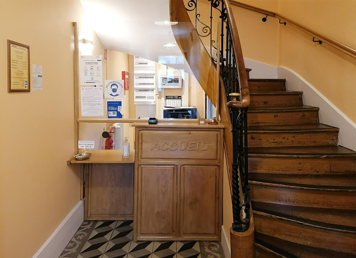 Public Area, Hôtel Le Dormeux, Cher