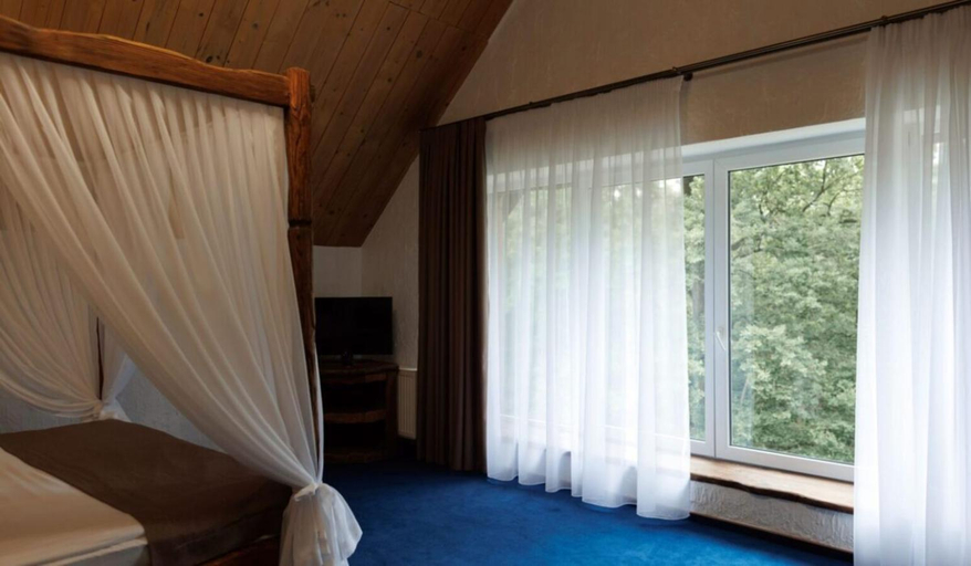 Bedroom 3, Drevny Grad Park-hotel, Pustomytivs'kyi