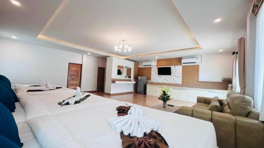 Bedroom 2, Colour Beach Resort, Tha Sala